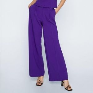Nasty gal Purple Dress Pants